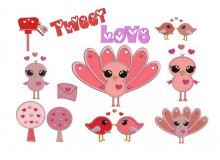 Stickserie - Tweet Love